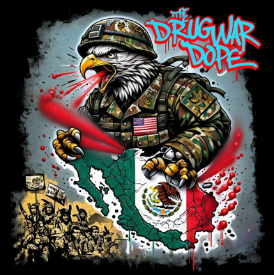 Militarised eagle attack Mexico people resist